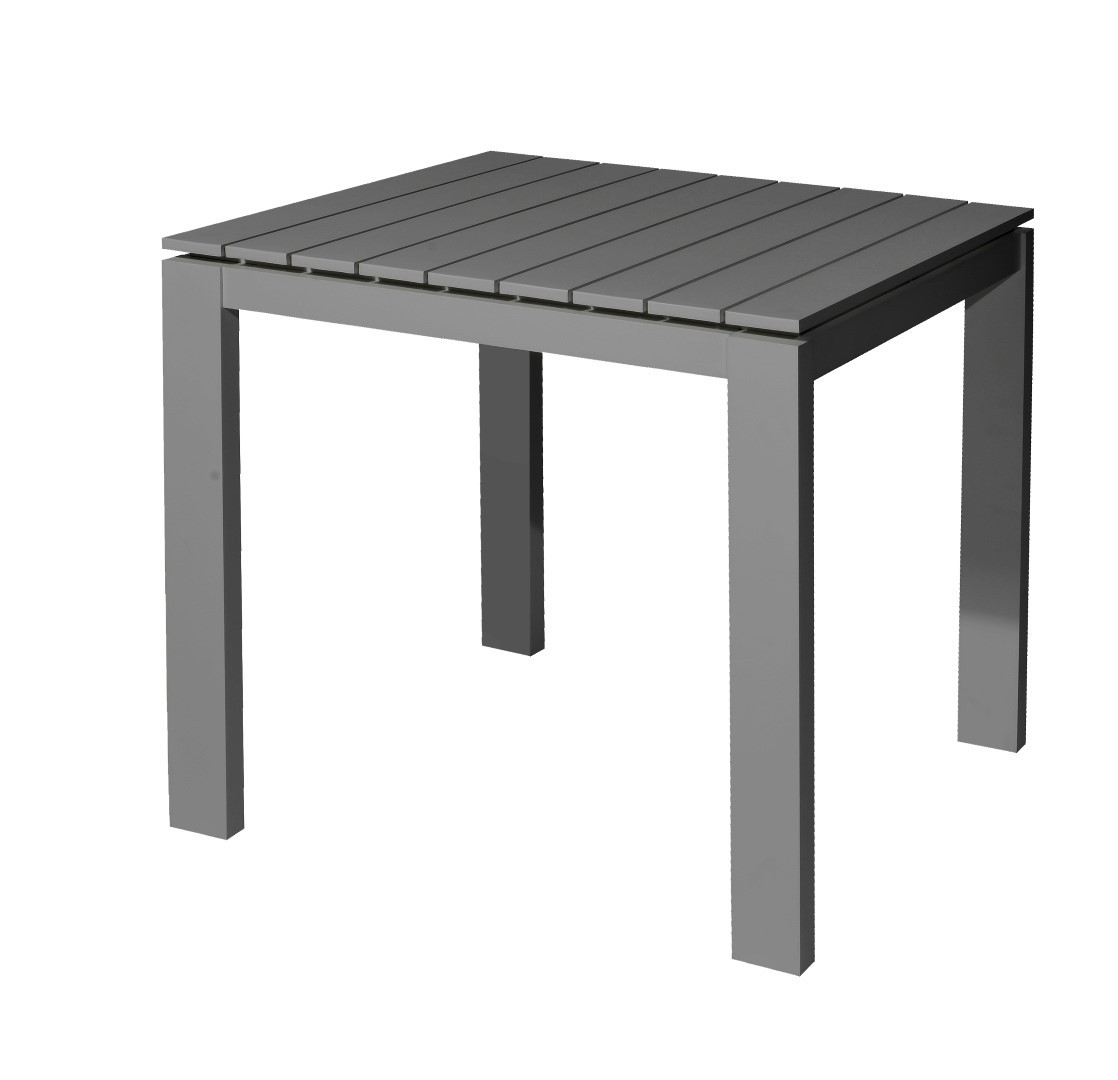 Max&Luuk Morris table 80x80x75 cm alu anthracite - 
