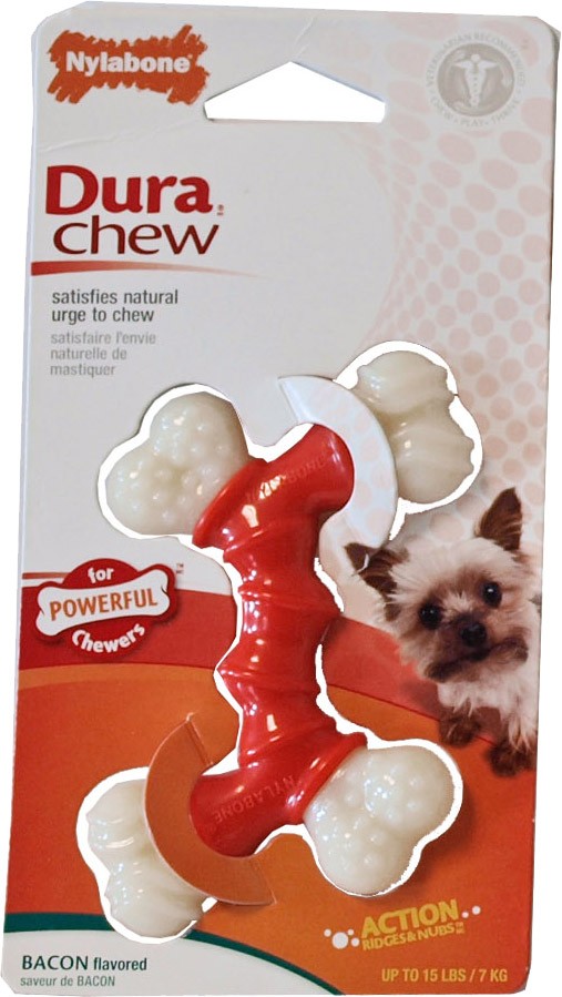 Kauwvoer hond bacon S - Nylabone