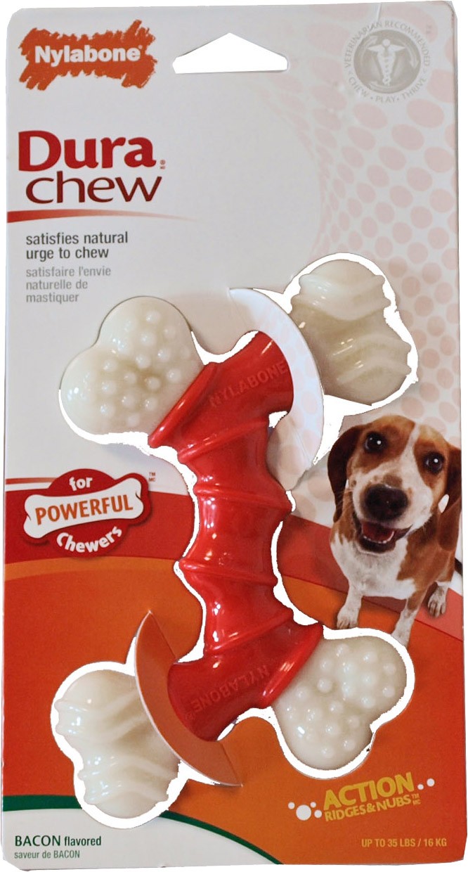 Kauwvoer hond bacon M - Nylabone