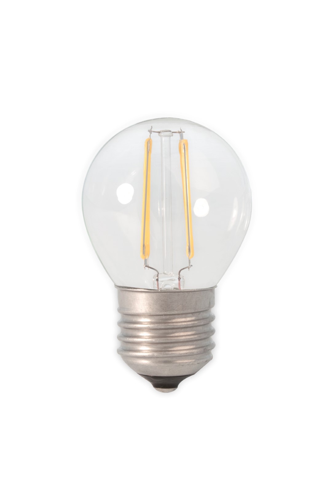 LED volglas Filament Kogellamp 240V 3,5W 350lm E27 P45, Helder 2700K CRI80 Dimbaar