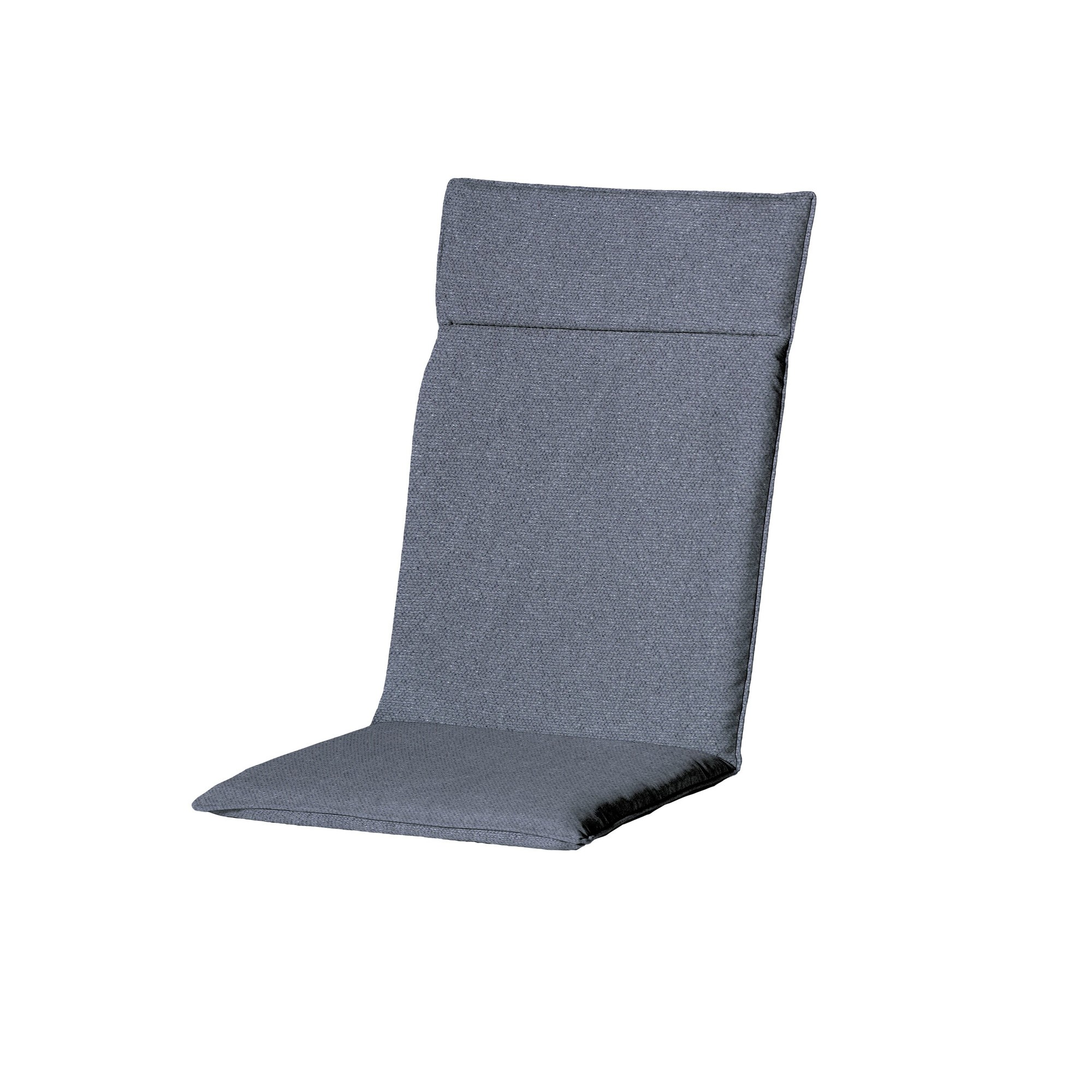 2 stuks! Kussen hoog 50x120 universeel outdoor Manchester denim grey