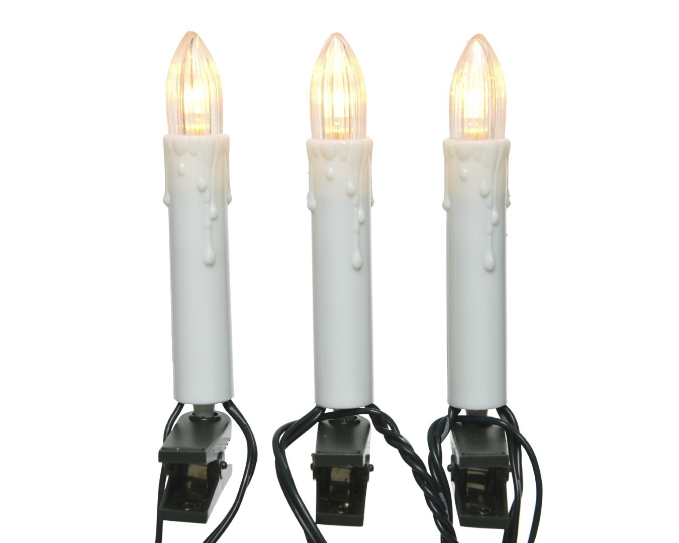 Klassieke LED Kaars verlichting - 16 lampjes - 6m