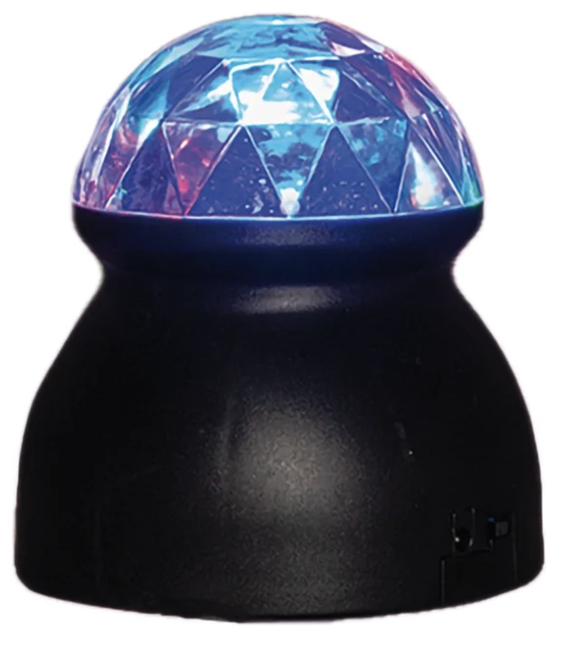 Annas collection Mini Discolight Led Multi / Black Base / 3Xaaa With Dc - 