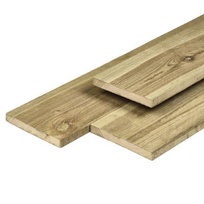 Plank geschaafd 1,5 x 14 x 180 cm - Gardenlux