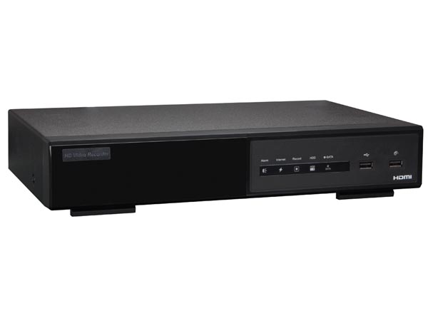 Ip-netwerk-videorecorder hd 4 kanalen eagle eyes ets switch poe 1.3 mp