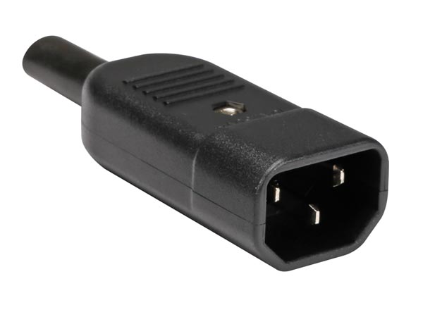Mannelijke ac-connector voor kabel 10 a