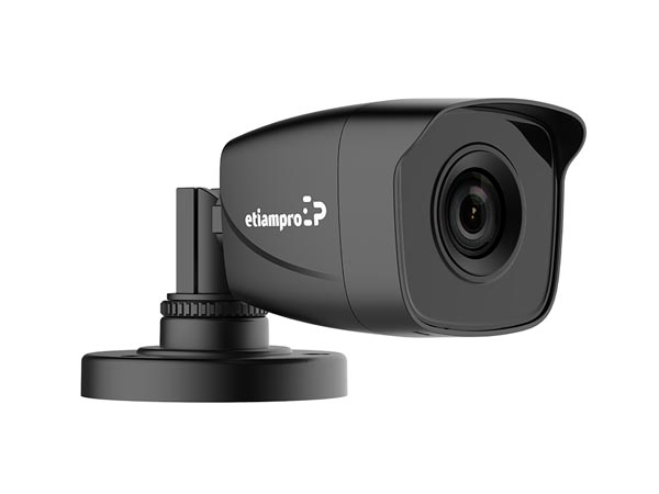EtiamPro Bewakingscamera HD - CCTV - Cilindrisch  - Met nachtzicht tot 30m - 1080p - Voor binnen en buiten - Zwart