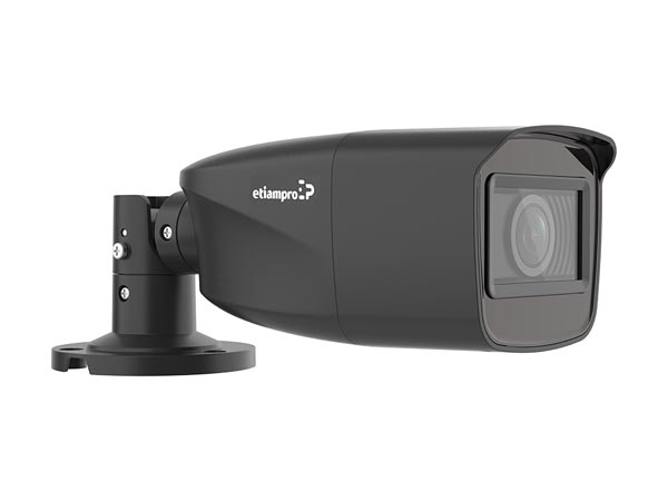 EtiamPro Bewakingscamera HD - CCTV - Cilindrisch - Varifocaal - Met nachtzicht tot 70m - 1080p - Voor binnen en buiten - Zwart
