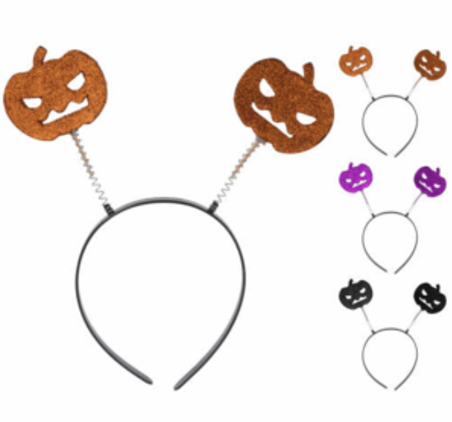 Diadeem Met Halloween Pompoen - Nampook