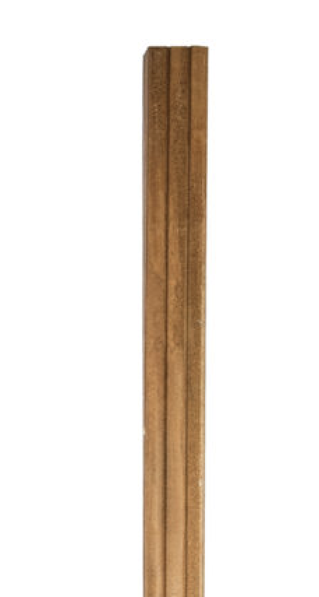 Hardhouten paal Kant & klaar haag 305 cm