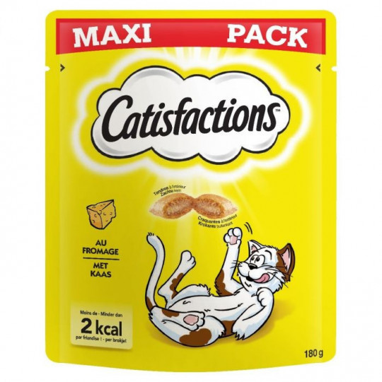 Catisfactions Kattensnoepjes Kaas 180 gr