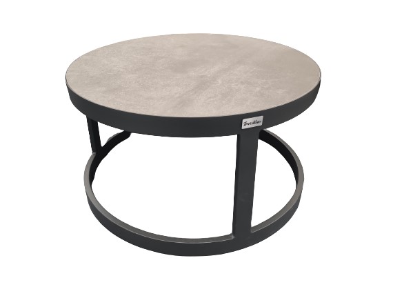 Domenico koffe tafel 60 cm antraciet - Driesprong Collection