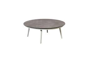 Sashimi dining table 238x110 cm oval aluminium salix/vulcano