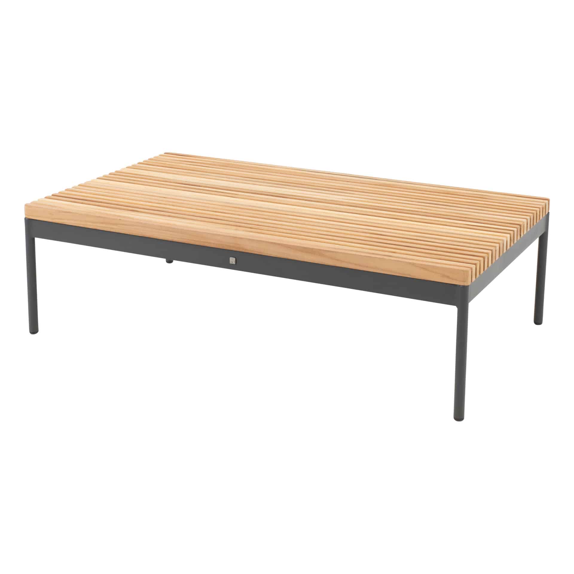 Taste Sakura Coffee Tafel Teak Antracite 120 x 70 x 35 cm