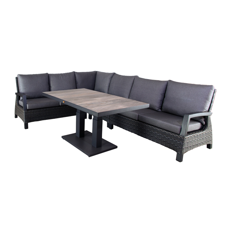 Dining hoekset West Haven Midnight Grey