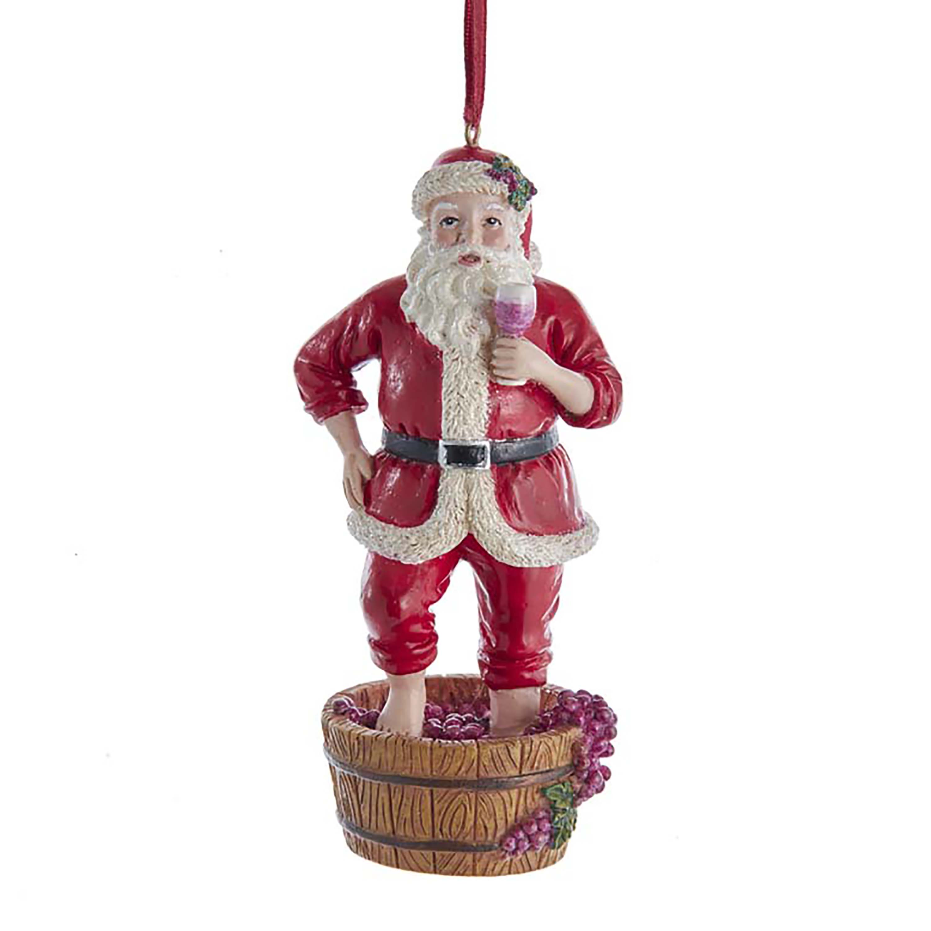 Kurt S. Adler Ornament Wine kunststof h12 cm - 