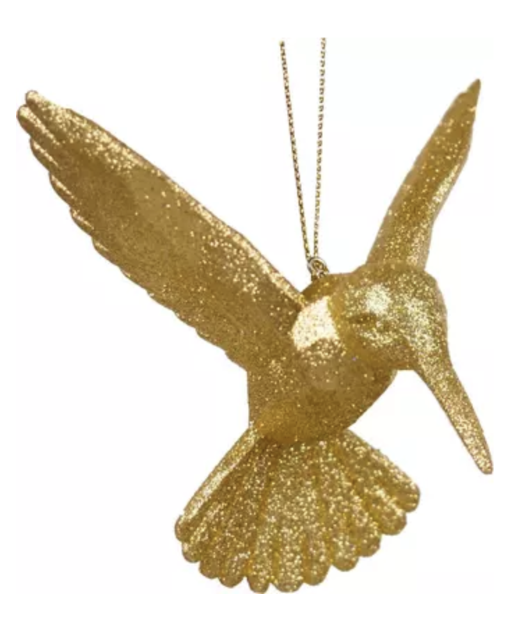 Orn.plc kolibrie goud l10cm - Kurt S. Adler