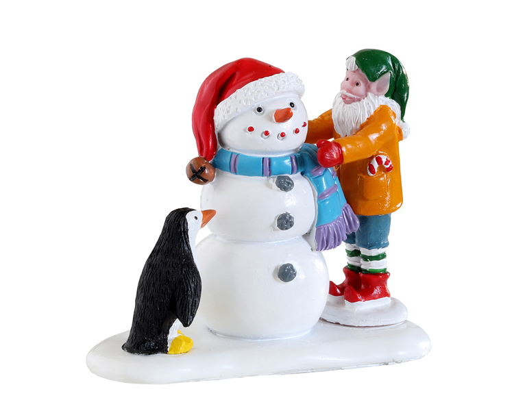 Lemax - Building A Snowman - Kersthuisjes & Kerstdorpen