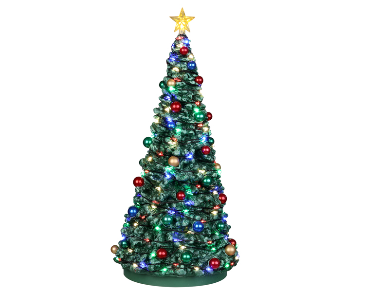 Lemax - Outdoor Holiday Tree, B/o (4.5v) - Kersthuisjes & Kerstdorpen