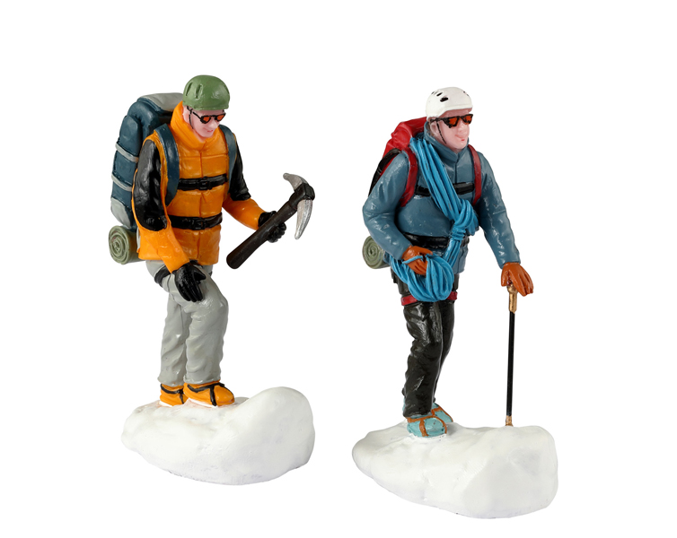 Lemax - Mountaineers, Set Of 2 - NEW 2023
