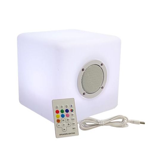 LED Muziek Box Verlichting Bluetooth 20x20 cm