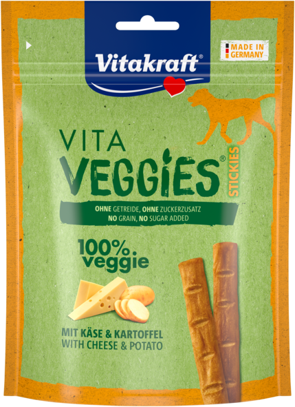 Vitakraft Vita Veggies Sticks Kaas - hondensnack - 80 gram