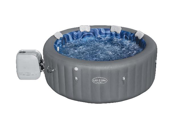 Lay z spa santorini hydrojet pro opblaasbare spa met led dia. 216 cm Hortus