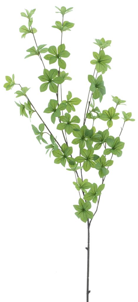 Mini maple leaf spray green 119 cm kunstbloemen - Nova Nature