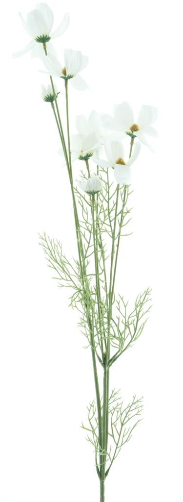 Cosmos spray pearl cram 93 cm kunstbloemen