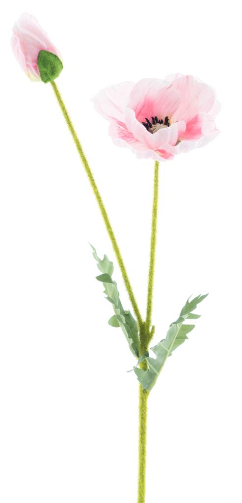 Poppy spray soo pink 62 cm kunstbloemen