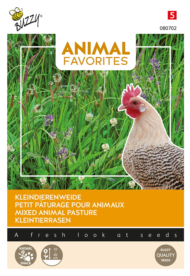 Animal favorites mengsel voor gazon - kippen ganzen konijnen tuinzaden - Tuinplus