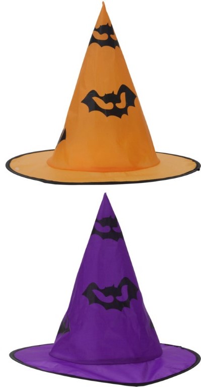 Witch Hat Halloween 30 cm 2ass - Nampook