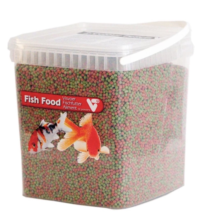 Velda Fish Food 2-Colour Pellet 3 mm 5000 ml /