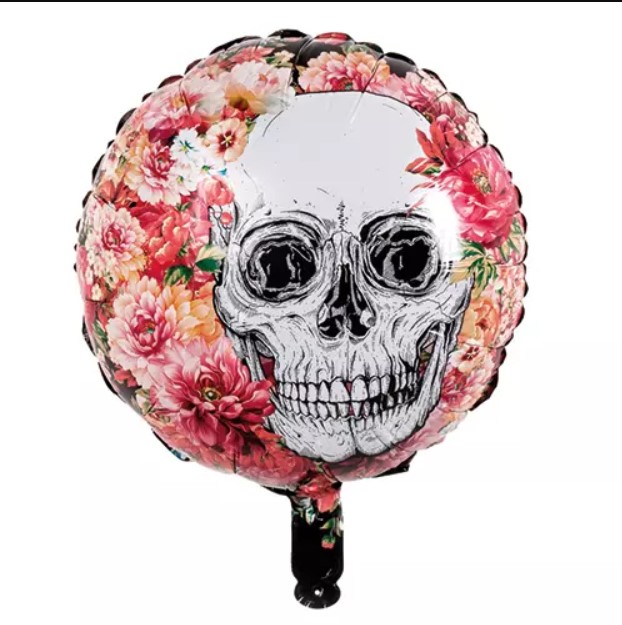 Folieballon Day of the Dead Dubbelzijdig 45 cm Timstor