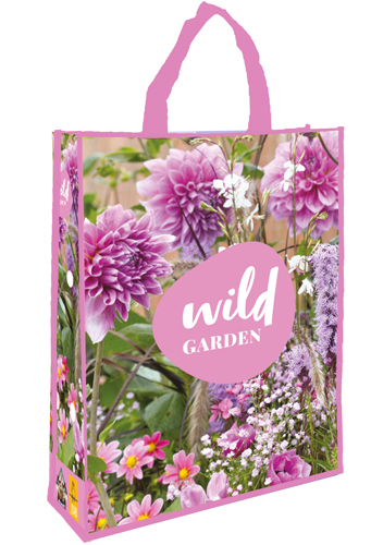 Shopping Bag Wild Garden Pink - JUB