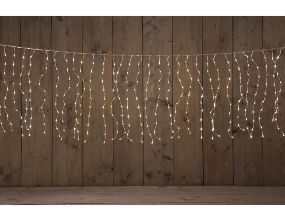 LED Draadverlichting Gordijn Transparant - 500x50 cm - Anna's Collection