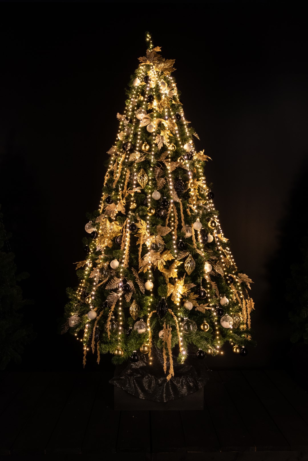 Anna Collection cascade verlichting -960 leds - voor kerstboom van 210 cm