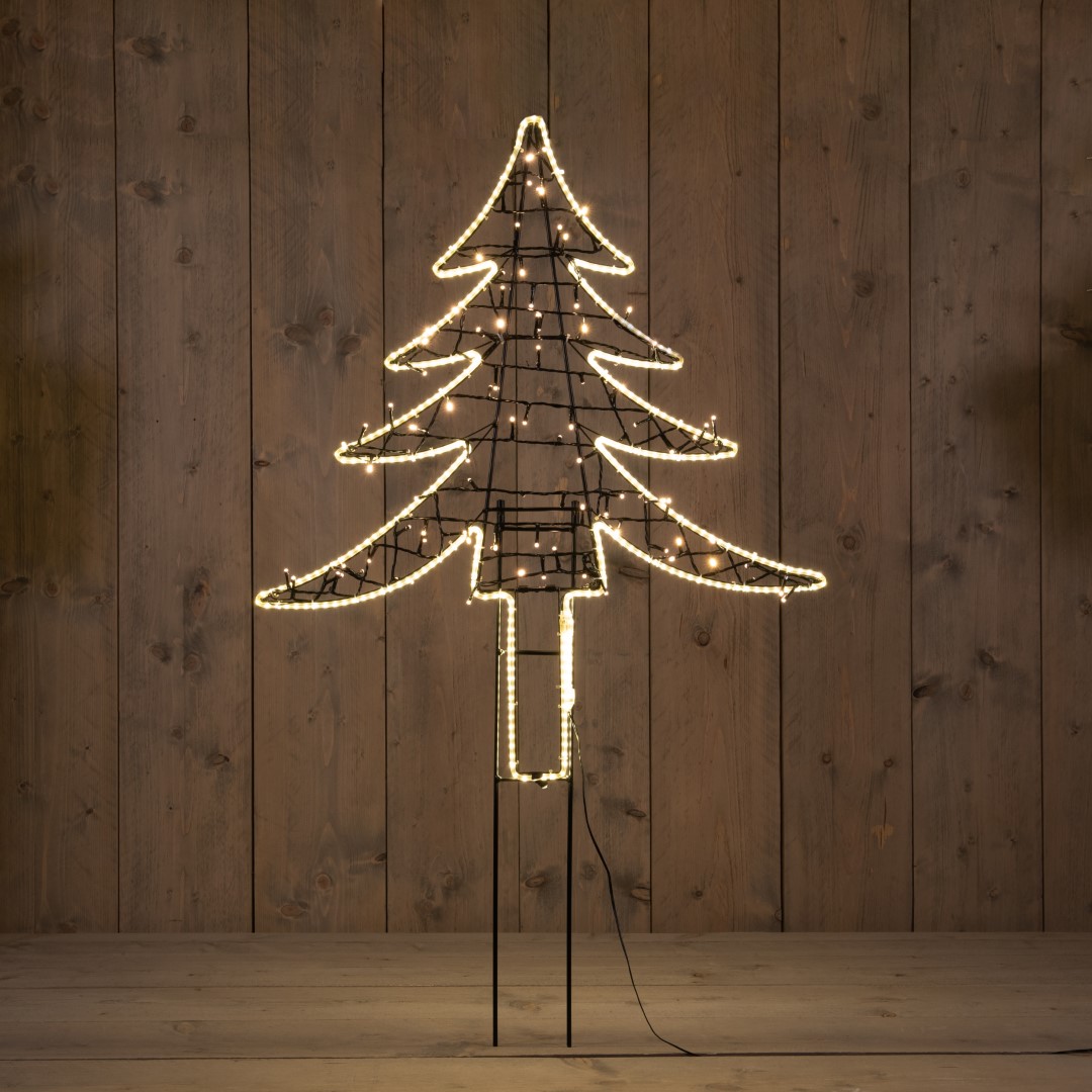 Smd Tree With Led Inside 74 cm 30 cm Stick442Led Warm Whit - Anna's Collection