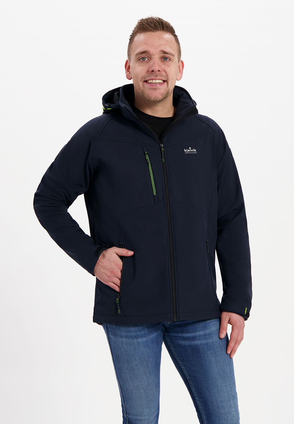 Kjelvik Softshell jas Nigel Heren - Maat 2XL