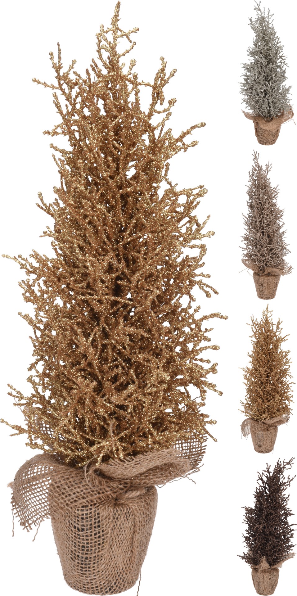 Kerstboom in pot 45 cm 4 assorti - Nampook