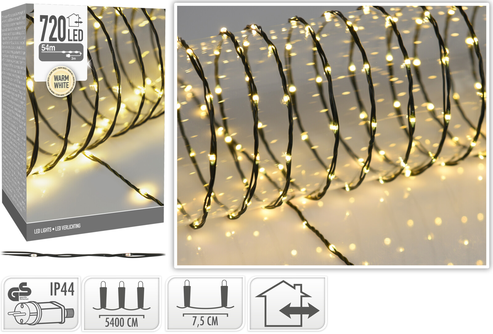 Led Lights 720Led Warm WhiteNampook