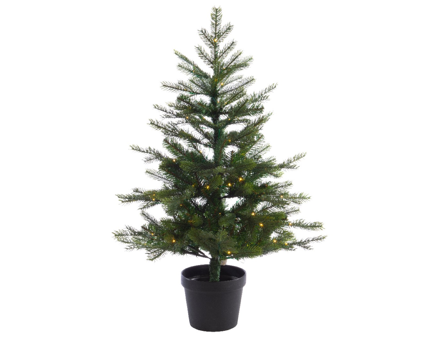 Grandis kunstkerstboom prelit d63h90 cm80l groen kerst