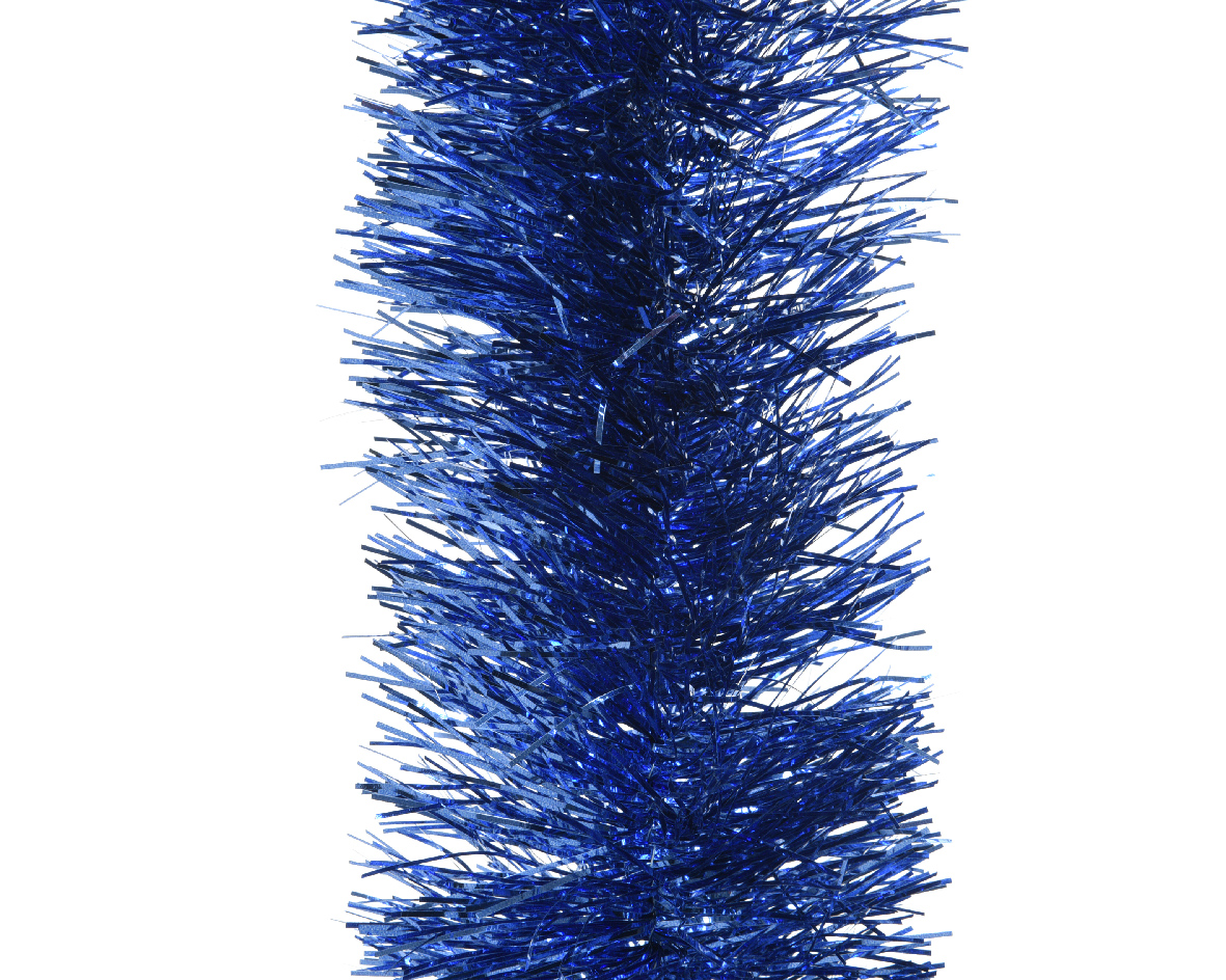 Guirlande lametta d10l270cm k.blauw