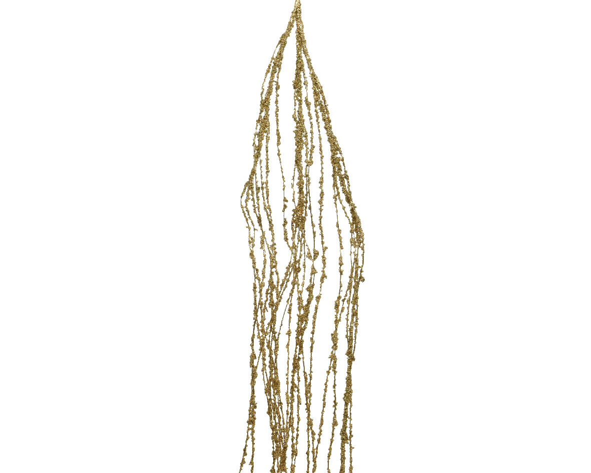 Tak plastic amaranthus h130 cm goud