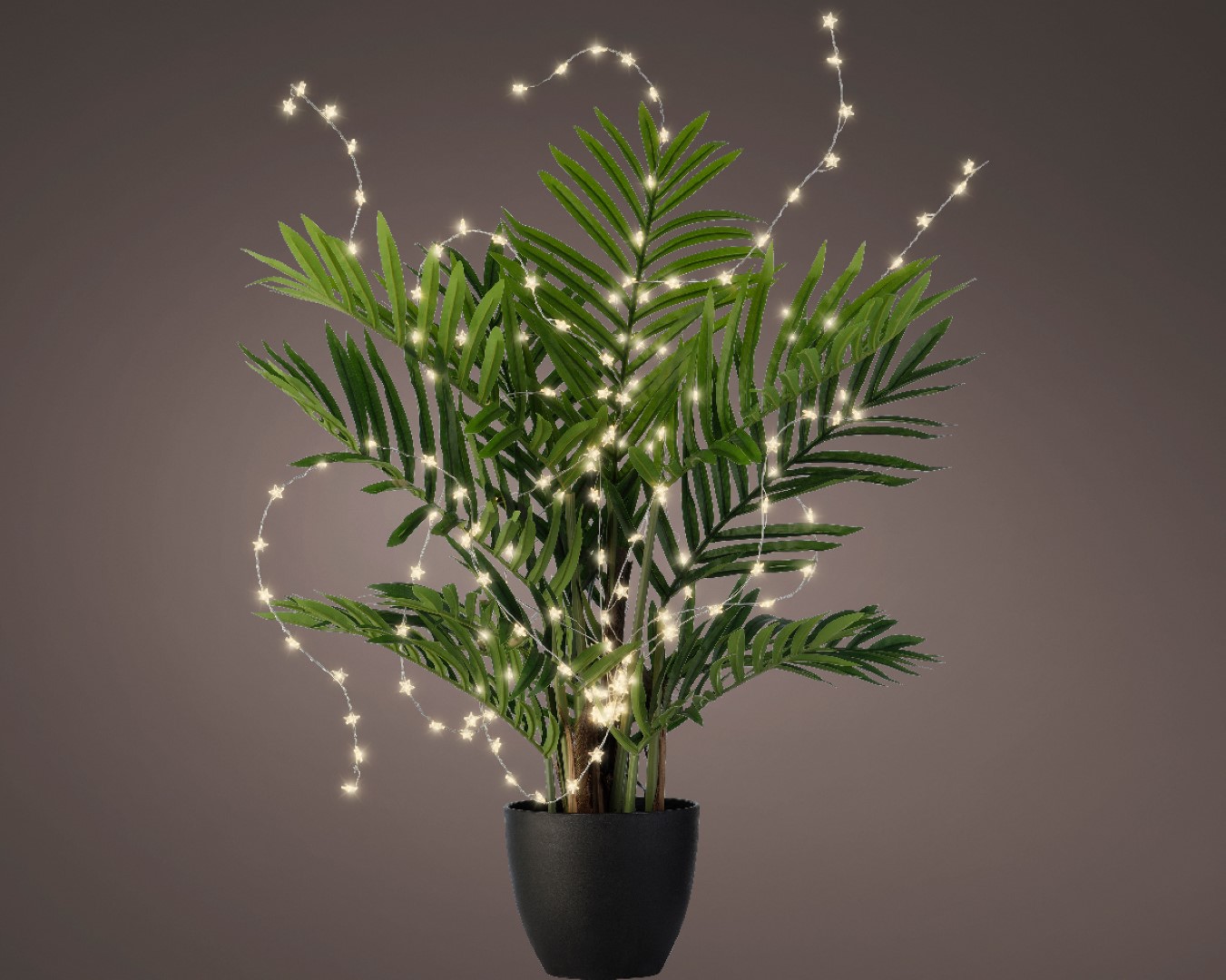 Micro LED plantBO l80 cm zilver/wit kerstverlichting - Lumineo