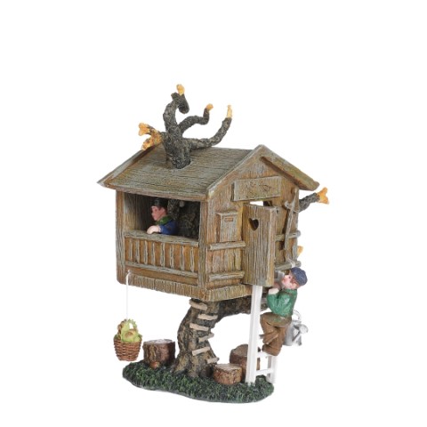 Luville - Treehouse - l9xb8xh12cm - Kersthuisjes & Kerstdorpen