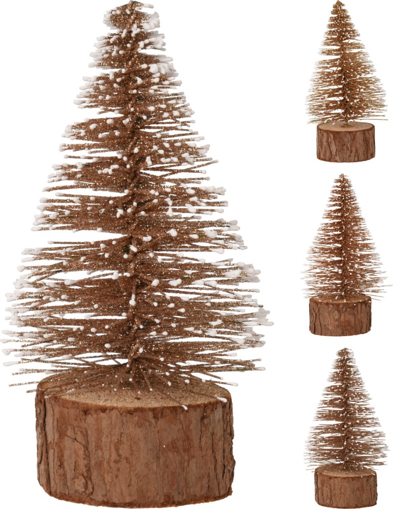 Xmas Tree Glitter 14 cm Starlig - Nampook