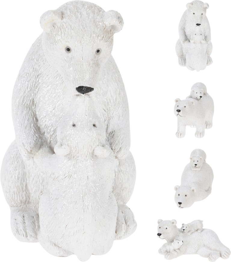 Polar Bear With Child Wit 4A - Nampook