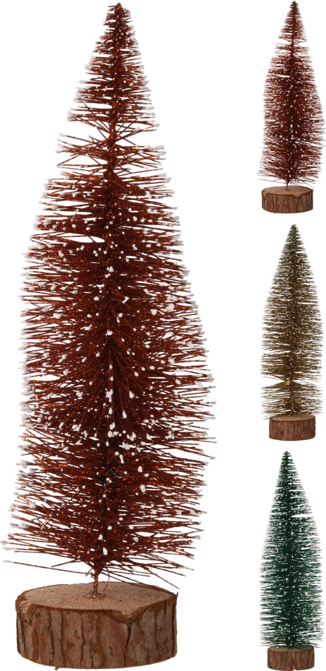 Xmas Tree Glitter 35 cm Good Ch - Nampook