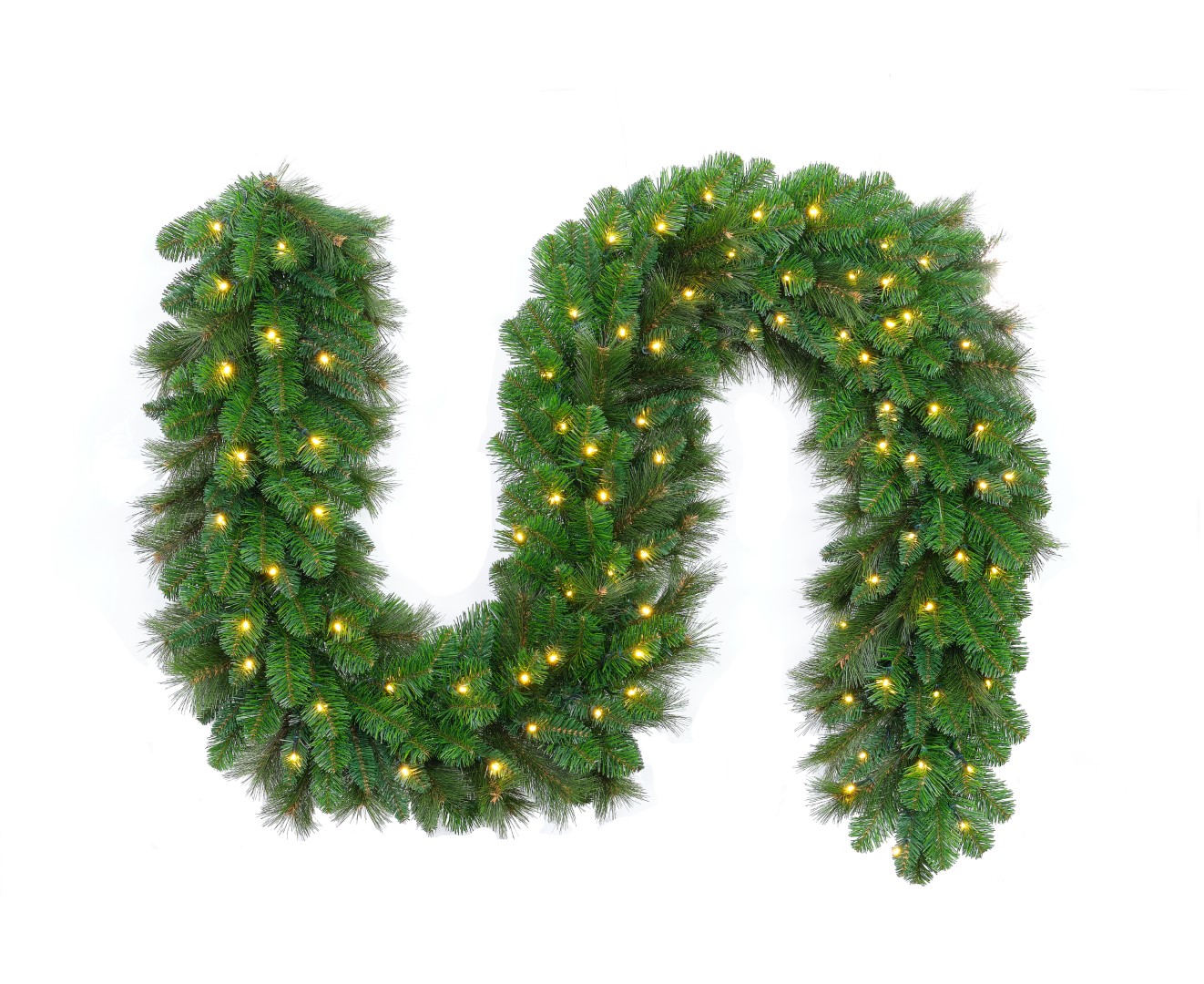 Kerstslinger Grandville Garland 540 x 35 met Led verlichting kerstboom - Holiday Tree